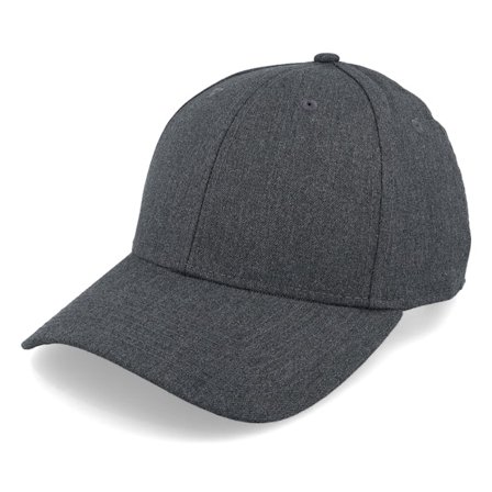 Equip - Gris adjustable Casquette - Blank Dark Heather Grey Adjustable @ Hatstore