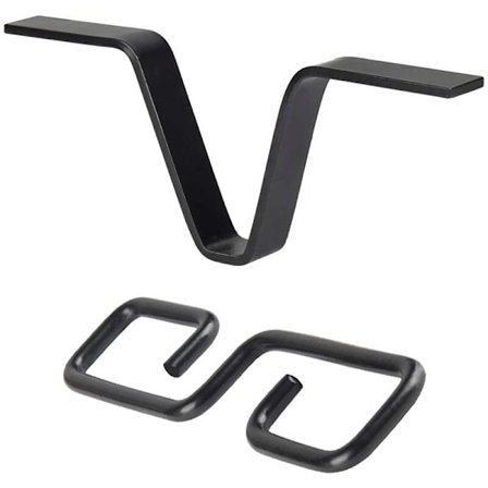 Regnkæde Krog til Tagrende Nedløbsudløb, V-formet Installation, Regnkæde, Tagrende Regnkæde Anker