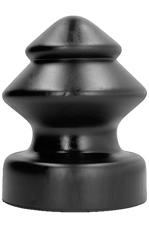 All Black Butt Plug 19 cm