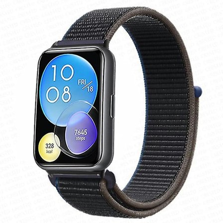 Egnet til nylon til Huawei Watch Fit 2 rem smartur tilbehør udskiftning armbånd Correa Huawei Watch Fit 2 rem urrem
