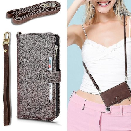 Etui til Oneplus Nord 2 5g Cover Lanyard Skulderrem & Håndrem Lynlås Magnetisk Pung Etui