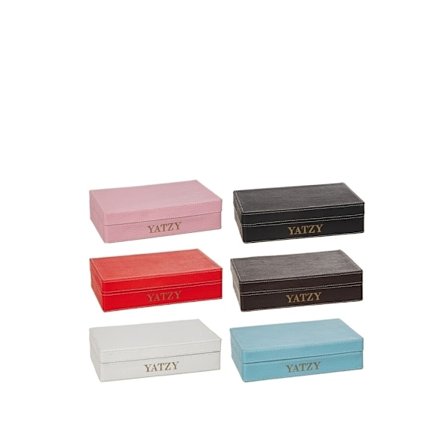 Yatzy låda i konstläder - finns i flera färger