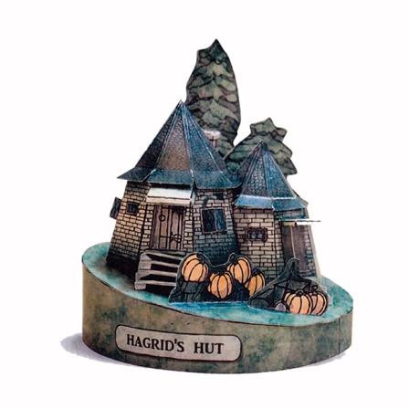 Harry Potter Hagrid House kroppspappersmodell
