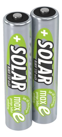 Ansmann 1311-0001 Batteri oppladbart, Micro AAA, NiMH, 2-pakning, Elfordeling & strømforsyning