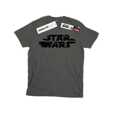 Star Wars Rough Logo T-shirt för män, S, kolgrå