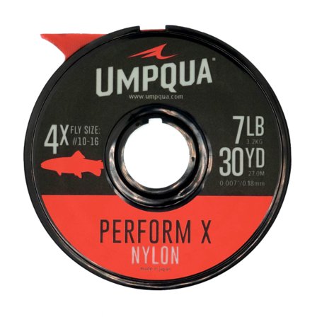 Umpqua Perform X Trout Nylon Tippet 27m - 1X/0,254mm