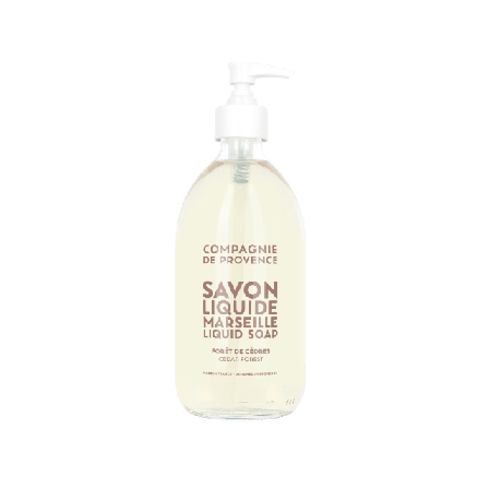 Compagnie de Provence Liquid Marseille Soap Cedar Forest Hand Unisex 495ML
