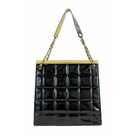 Chanel Vintage, Pre-Owned Shoulder Bags Zwart, Dames, Maat:ONE Size,leather