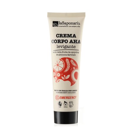 LA SAPONARIA Emergency - Crema corpo AHA levigante 150ml - Crema Corpo