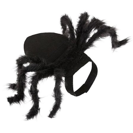Pet Black Spider Costume Dog Cat Halloween Spider Cosplay Outfit