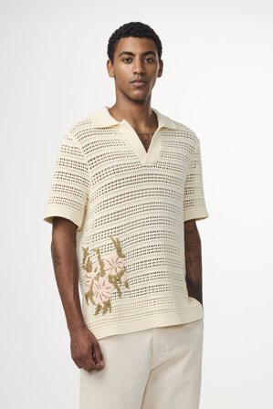NN.07 Ryan 6636 Polo Male Khaki Organic Cotton
