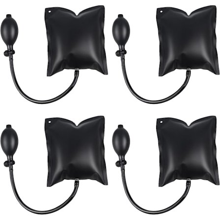 4 stk. Luftkile Pumpe Monterings Pute, Luftpumpe Kile