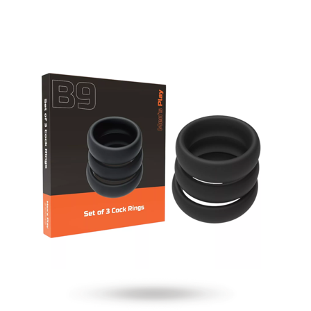 Set Of 3 Cock Rings