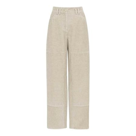 Chloé, Wide Trousers Beige, Dames, Maat:M