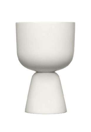 Iittala Nappula kruka 190x125mm Dekoration Vit