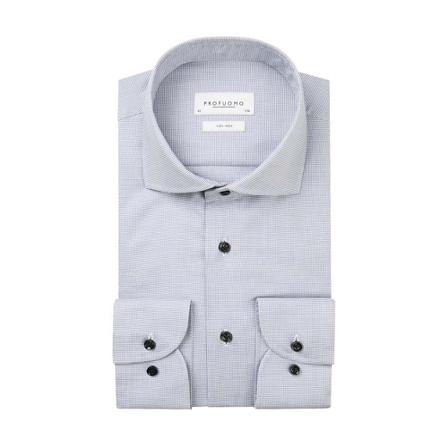 Profuomo Shirt , Blauw , Heren , Maat: XL