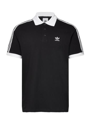 Adicolor Classics 3-Stripes Polo Shirt Sport Sport Clothing Sport Tops Sport Polos Sport Short-sleeved Polos Black Adidas Originals