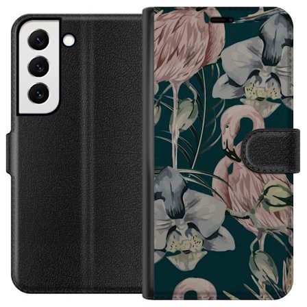 Yhteensopiva Lompakkokotelo Samsung Samsung Galaxy S22 5G Flamingo