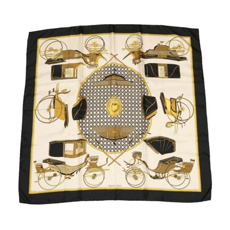 Hermès Vintage, Scarves Beige, Dames, Maat:ONE Size