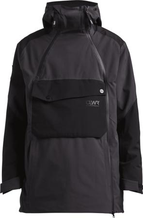 ColourWear Men's Foil Anorak Men lined ski jackets Grey S