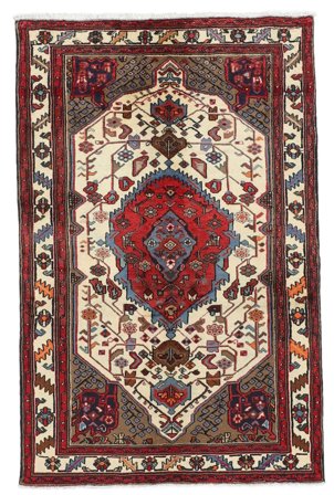 Medailonový Malý Hamedan Koberec 125X200 Vlna