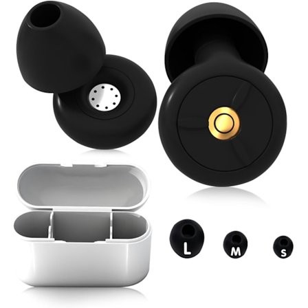 Støydempende ørepropper for alle anledninger, Fidelity Hearing Protection, ørepropper for støyreduksjon, læring, fly, motorsykler, arbeid & støy