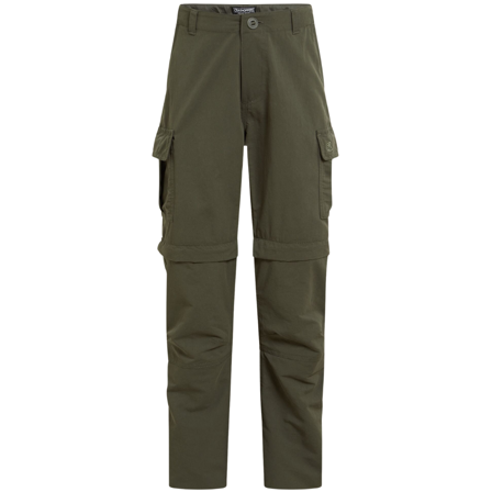Craghoppers NosiLife Convertible Trousers Kids Woodland Green