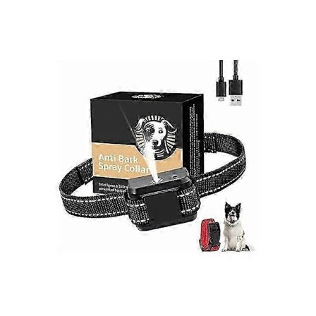 Citronellaspray Bark Control, Justerbar känslighet och sprayvolym för ofarliga humana träningslägen, Automatisk citronellaspray för att stoppa 