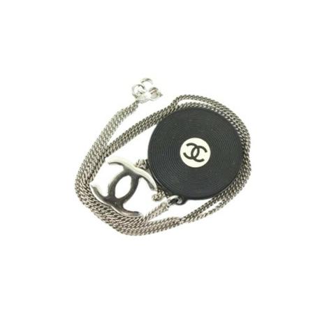 Chanel Vintage Pre-owned Metal chanel-smykker Sort, Dame Vintage Smykker, Størrelse: ONE Size