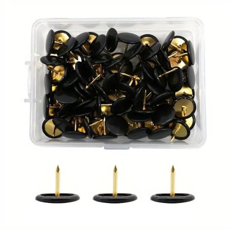 Kortnåle - Kortnåle - Sorte - 100 stk.