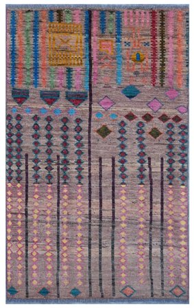 Moroccan Berber - Afghanistan 113X187 Wol, Afghanistan