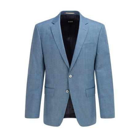 Boss Suit 50468849 Blå, Herre Jakkesæt, Størrelse: M