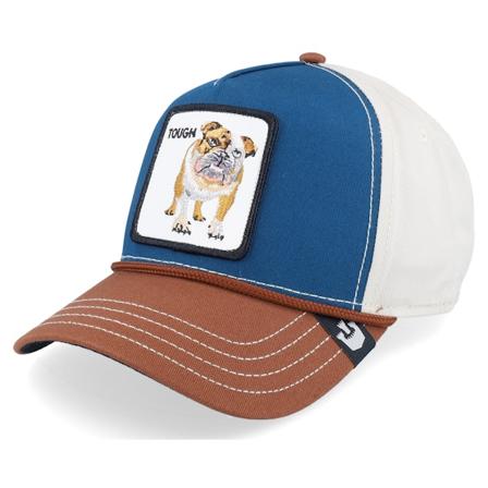 Goorin Bros. - Bleu adjustable Casquette - Bully 100 All Over Canvas Navy A-Frame Adjustable @ Hatstore