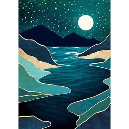 5D Diamantmålningssats, Diamantkonstsats för vuxna, Runda hela diamanter, Diamantmålningspresenter, Väggdekor