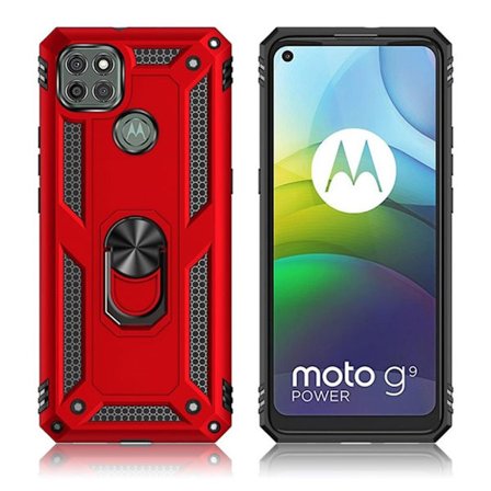 Bofink Combat Motorola Moto G9 Power skal - Röd