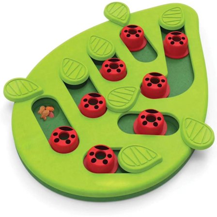 Pædagogisk legetøj til kat og hund, foderautomat til kæledyr, træningsfodring, interaktivt kattesnacks-puslespil