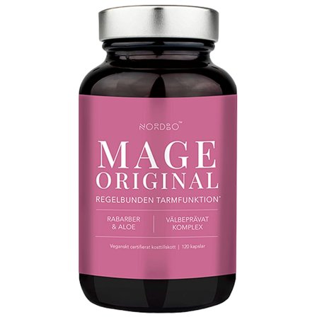 Nordbo Mage Vegansk 120 kaps., Helse & Madvarer, Ingredienser, Urter
