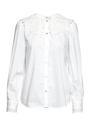 Keikosz Shirt Langermet Skjorte Hvit Saint Tropez