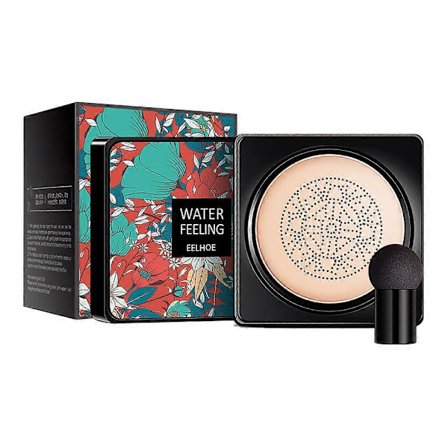 CC BB Cream Air Cushion Face Foundation Svampe Hoved Fugtgivende Kosmetisk Concealer Base Blegning Lysner Vandtæt