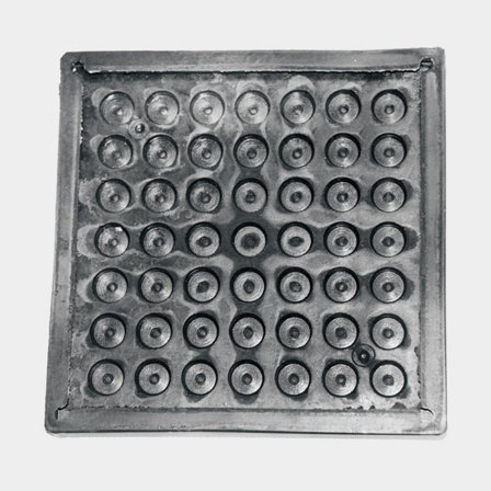 Ochrona kadłuba do podpory łodzi 1852-Marine, guma, 200 x 200 mm - Jachtowa