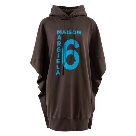 Maison Margiela Cape sweatshirt Brun, Dame Sweatshirts