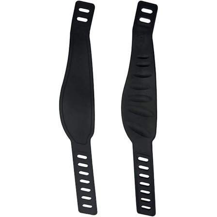 2-pakks sykkelpedalstropper, robuste og justerbare - Universelle