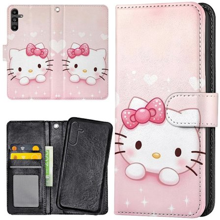 Samsung Galaxy S25 Plus - Plånboksfodral/Skal Kitty