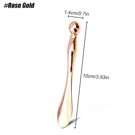 Metal Ansigtsmassage Stick Anti-rynke Øjencreme Applikator Maske Blandingsspatler Ske Øjenmassage Skønhedsværktøj Ansigtspleje