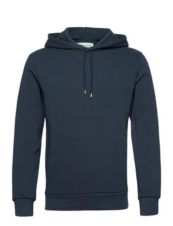 The Organic Hoodie Sweatshirt - J S Huppari Sininen By Garment Makers