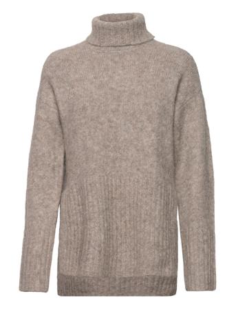 Chanlygz Pullover Turtleneck Rullekravetrøje Beige Gestuz