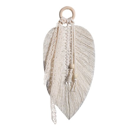 1 stk bomullsveggdekorasjon veggvev veggdekorasjoner hengende dekor