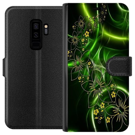 Yhteensopiva Lompakkokotelo Samsung Samsung Galaxy S9+ Kukat