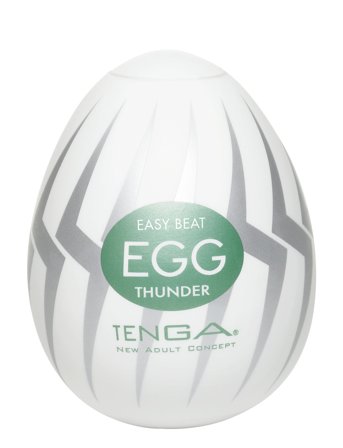 Tenga Tenga Egg Thunder - Nude - ONE SIZE