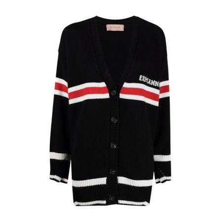 Ermanno Scervino Cardigan Sort, Dame Cardigans
